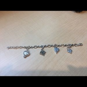 Brighton random hearts bracelet.